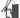 Converging Lat Pulldown Dynasty pin loaded machine, side view showing the two independent arms