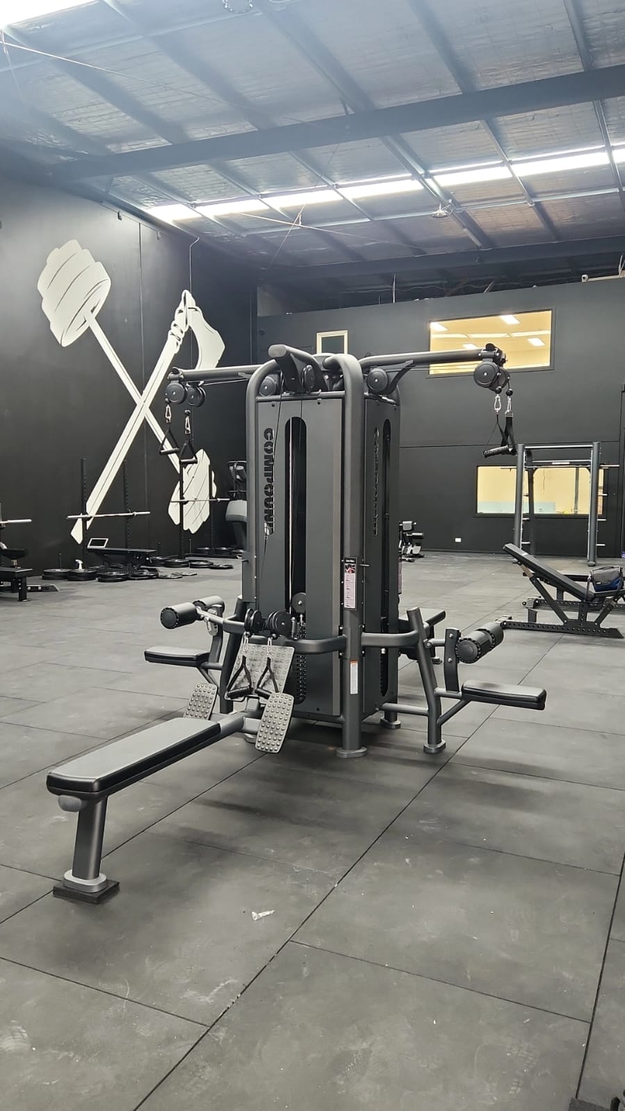 Compound Machine Off Ground 4 Station Machine - Commercial Multi-Station Pin Loaded | Compound ...