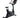 Caliber BLK Upright Bike | LED Dot-Matrix