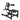 Seated Calf Raise Plate Loaded Machine